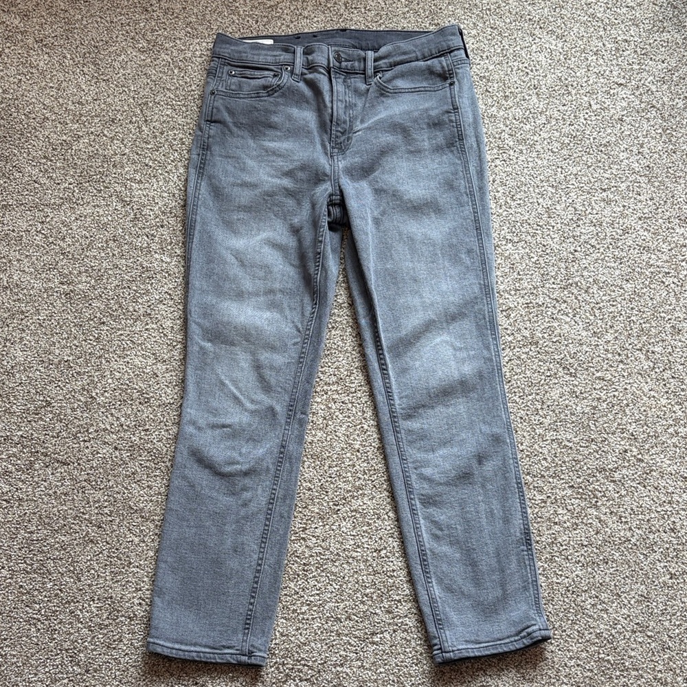 GAP Women's Vintage Slim Midrise Jeans in Gray